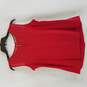 Andrew Marc Sleeveless Blouse P Red image number 2