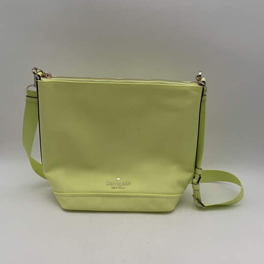 Womens Chelsea Green Adjustable Strap Zipper Fashionable Crossbody Bag image number 1