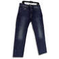 NWT Mens Blue Denim Medium Wash Stretch Pockets Straight Jeans Size 33x30 image number 1
