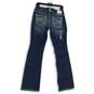NWT Womens Blue Denim Medium Wash Mid Rise Bootcut Leg Jeans Size 27R image number 2
