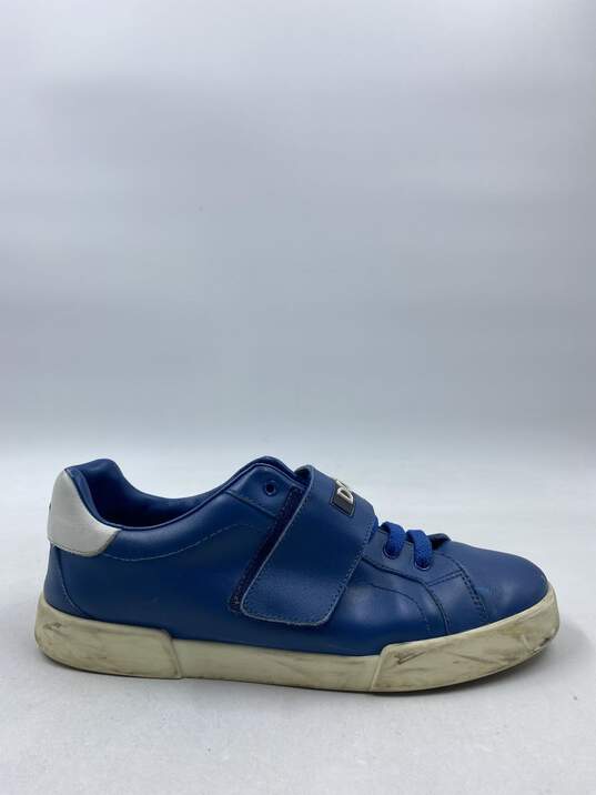 Authentic Dolce & Gabbana Blue Sneakers M 5.5 image number 1