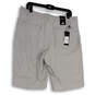 NWT Mens Gray Ultimate 365 Flat Front Stretch Golf Bermuda Shorts Size 34 image number 2