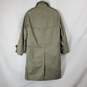 DLA Women Green Trench Coat 4s NWT image number 2