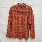 VTG Sir Pendleton 100% Wool Red & Tan Long Sleeve Flannel Shirt Size XXL image number 1