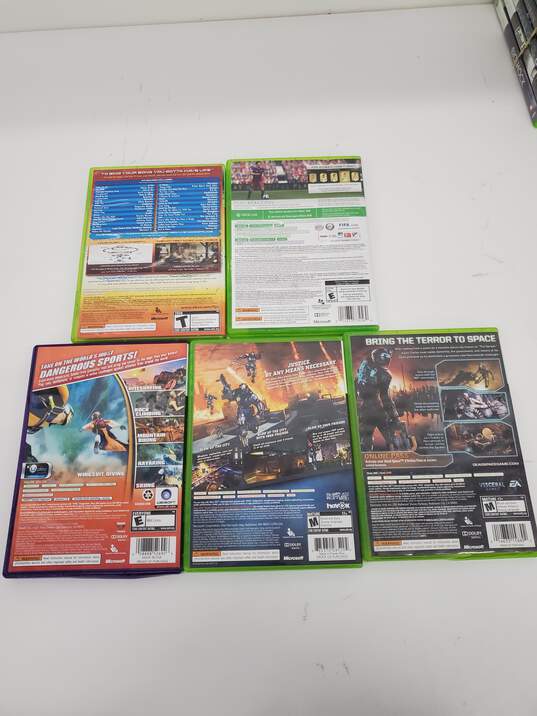 Lot of 5 Xbox 360 Game Disc ( fifa) Untested image number 2