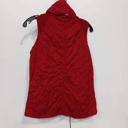 Women’s Columbia Quilted Fleece Stand Collar Vest Sz S alternative image