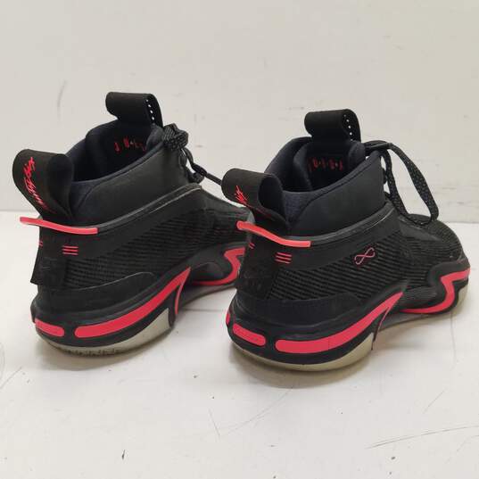 Air Jordan 36 Sneakers Black Infared 8.5 image number 4