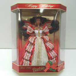 1997 Happy Holidays Barbie African American Doll 10th Anniversary 17833 NRFB