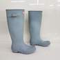 Hunter Tall Blue Rain Boots Size 8 image number 2