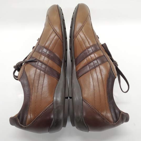 Mezlan 8415 Calfskin Sneakers Cognac / Dark Brown Men's Dress Shoes Size 8.5M image number 5