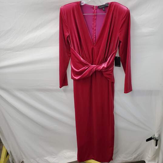 Pink Women's Eloquii Maxi Dress Size 14 NWT image number 1