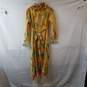 Vora Gold Feather Embroidered Maxi Dress image number 2