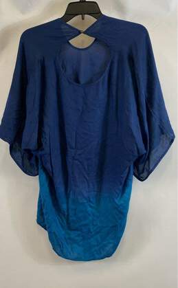 Lou & Grey Women's Blue Ombre Blouse- M alternative image