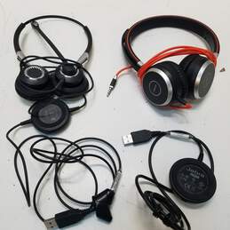 Bundle of 2 Jabra HSC017 & BI22400 Headphones