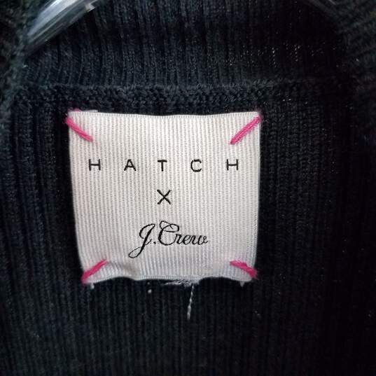 J Crew x Hatch long sleeve stretch knit turtleneck sweater dress image number 3