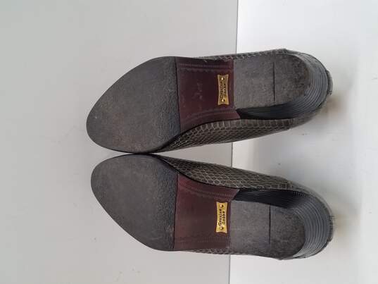 Giorgio Brutini Shoes Jarret Brown Snakeskin Ankle Boots Men's Size 8M image number 5