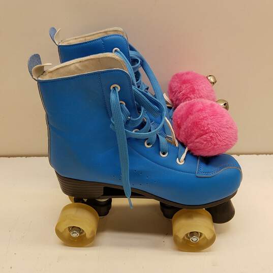 Womens Quad Roller Skates Size 7.5 Blue image number 1