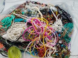 15.0lb Lot of Mixed Glass Bead Scrap Jewelry for Crafting