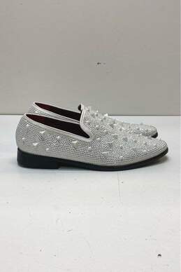 Alberto Fellini White Loafers Dress Shoe Women 10.5