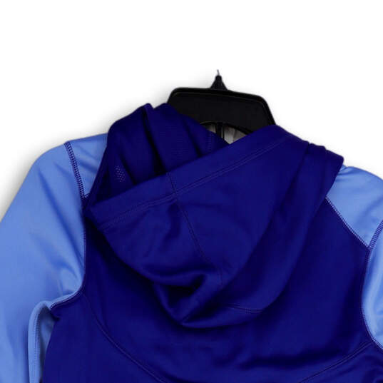 NWT Womens Blue Kansas City Royals Long Sleeve Full Zip Hooded Jacket Sz XS image number 4