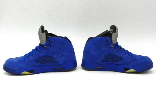 Jordan 5 Retro Blue Suede Men's Shoe Size 13 image number 7