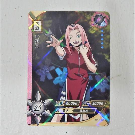 Rare 2007 Naruto Lot of 12 Holofoil Sakura Cards w/ Secret and Hyper Rares image number 6