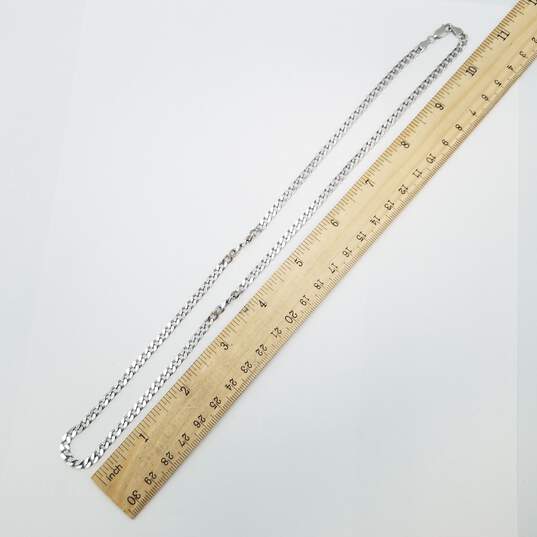 BNTR Curb Chain 21 1/2 Necklace 18.5g image number 3