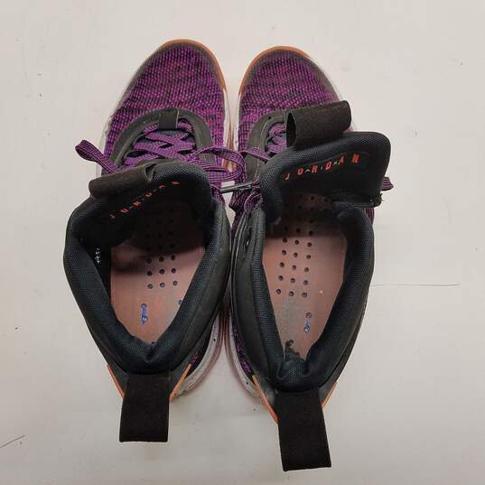 Nike Air Jordan 36 First Light Purple, Black, Orange, White Sneakers CZ2650-004 Size 8.5 image number 7