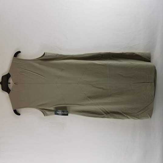 Harve Benard Women Light Green Sleeveless Dress M NWT image number 2
