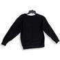 Calvin Klein Jeans Womens Black Long Sleeve Crew Neck Pullover Sweatshirt Sz XS image number 2