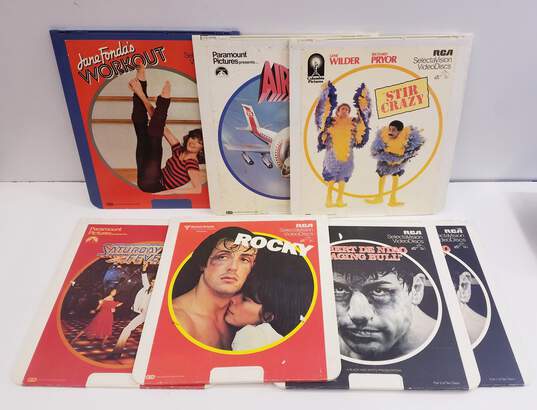 CED Movie Discs Lot of 7 image number 1