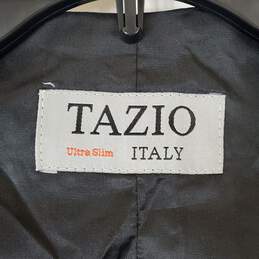 Tazio Men Black Wool Vest Sz 42R alternative image