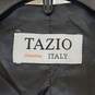 Tazio Men Black Wool Vest Sz 42R image number 2