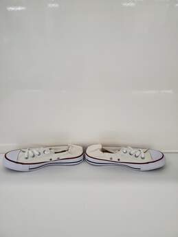 New Converse Chuck Taylor All Star Lo Top White Shoes Size-8 alternative image