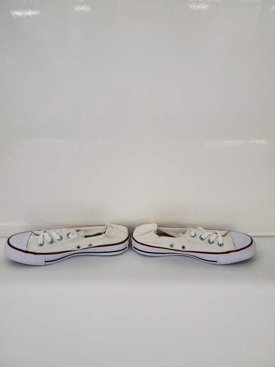 New Converse Chuck Taylor All Star Lo Top White Shoes Size-8 image number 2