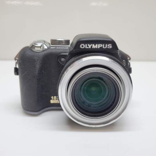 Olympus SP-550 UZ Black 7.1 Megapixel Digital Camera Untested image number 1