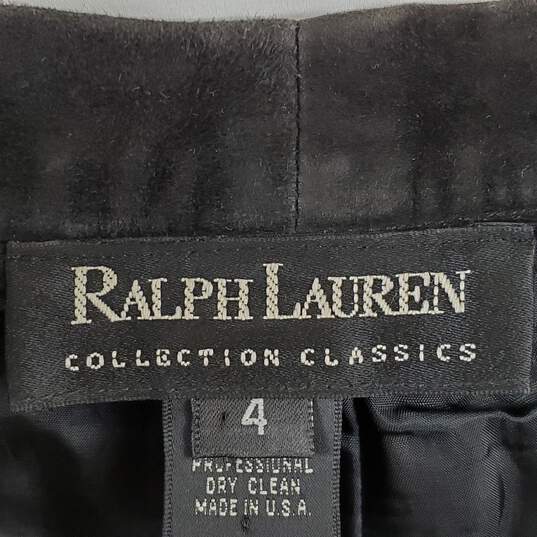 Ralph Lauren Women Black Pants Sz 4 image number 4