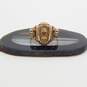 Vintage 10k Yellow Gold Class Ring 4.1g image number 3