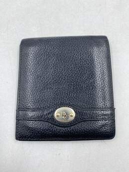 Authentic Christian Dior Black Bi-Fold Wallet