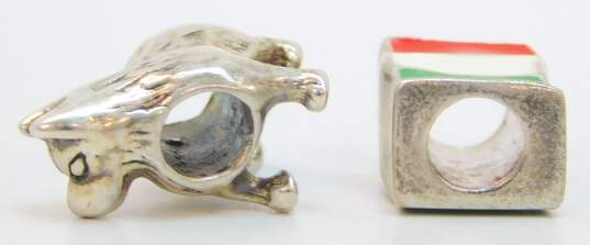 Chamilia Cham 925 Italian Flag & Dog Charms With Boxes 40.0g image number 9