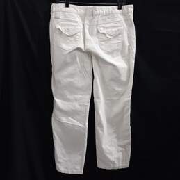Columbia White Corduroy Pants Women's Size 14 alternative image