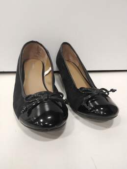 Women's Black Merona Wedge Heel Shoes Size 9