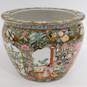 Vintage Chinese Famille Rose Jardiniere Porcelain Koi Fish Bowl Planter Pot image number 3