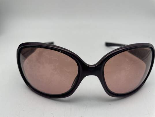 Authentic Womens Drizzle OO9159 Brown Gradient Lens Oval Sunglasses image number 1