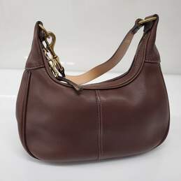 Coach Brown Leather Small Hobo Handbag alternative image