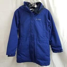 Columbia Blue Fleece Jacket Blue Size M