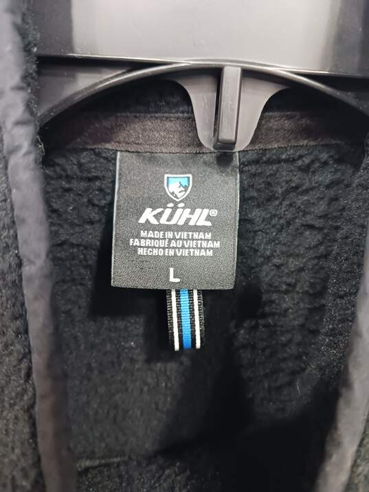 Kuhl Women's Black Fleece Vest Size L image number 3