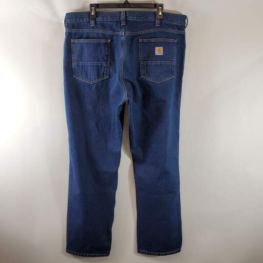 Carhartt Men Blue Jeans Sz 40x34 image number 2
