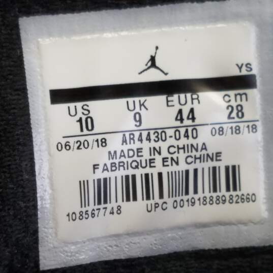 Air Jordan Lift Off Black Concord Athletic Shoes Men's Size 10 image number 7