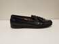 Cole Haan Black Leather Weejuns Tassel Kiltie Pinch Toe Slip On Loafers Shoes Men's Size 9.5 D image number 2
